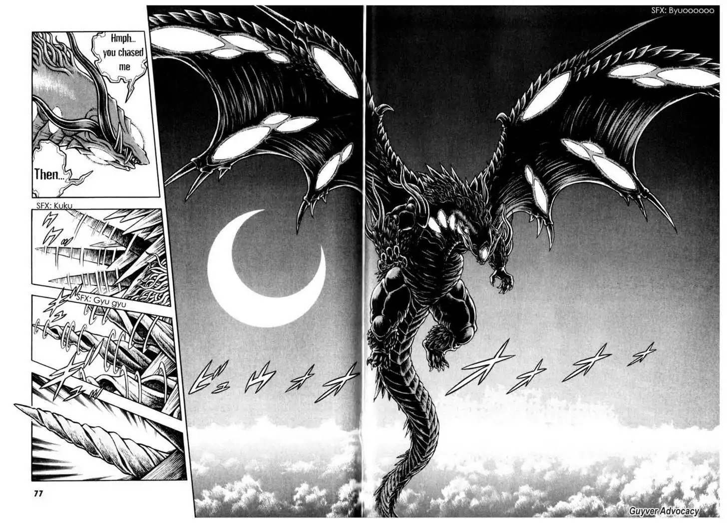 Guyver Chapter 157 page 13 - Chapter 157: Giant Beast Lord (Draglord) Take Flight