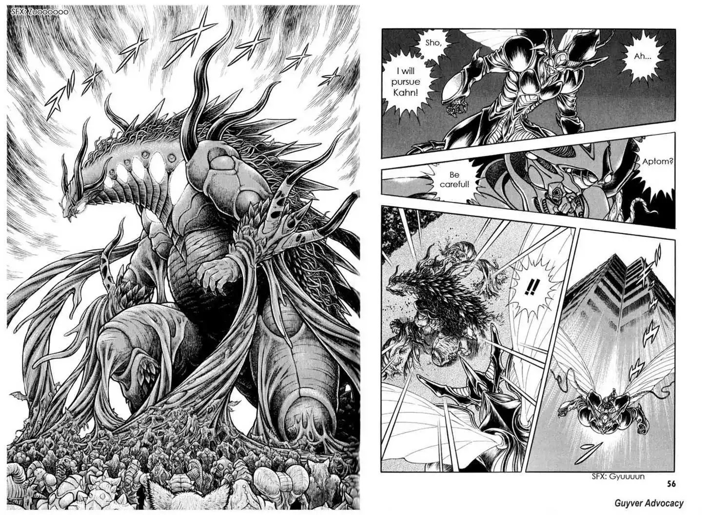 Guyver Chapter 157 page 3 - Chapter 157: Giant Beast Lord (Draglord) Take Flight