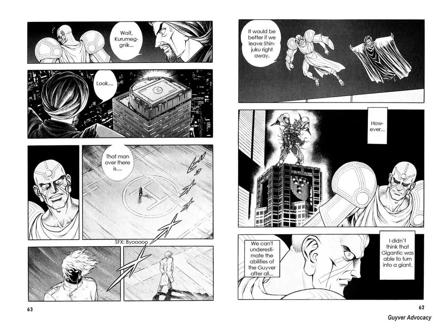 Guyver Chapter 157 page 6 - Chapter 157: Giant Beast Lord (Draglord) Take Flight