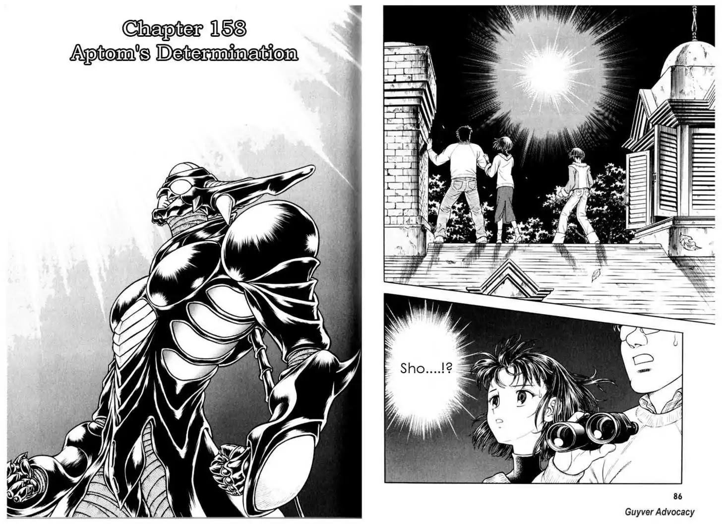 Guyver Chapter 158 page 1 - Chapter 158: Aptom's Determination