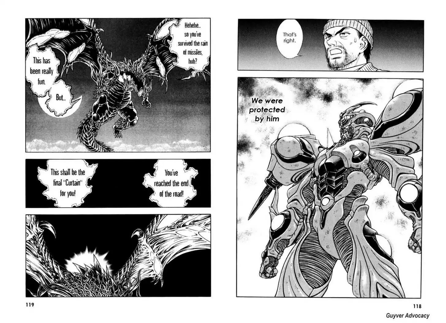 Guyver Chapter 158 page 17 - Chapter 158: Aptom's Determination