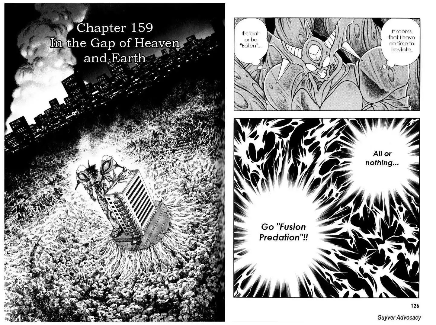 Guyver Chapter 159 page 1 - Chapter 159: In the Gap of Heaven and Earth