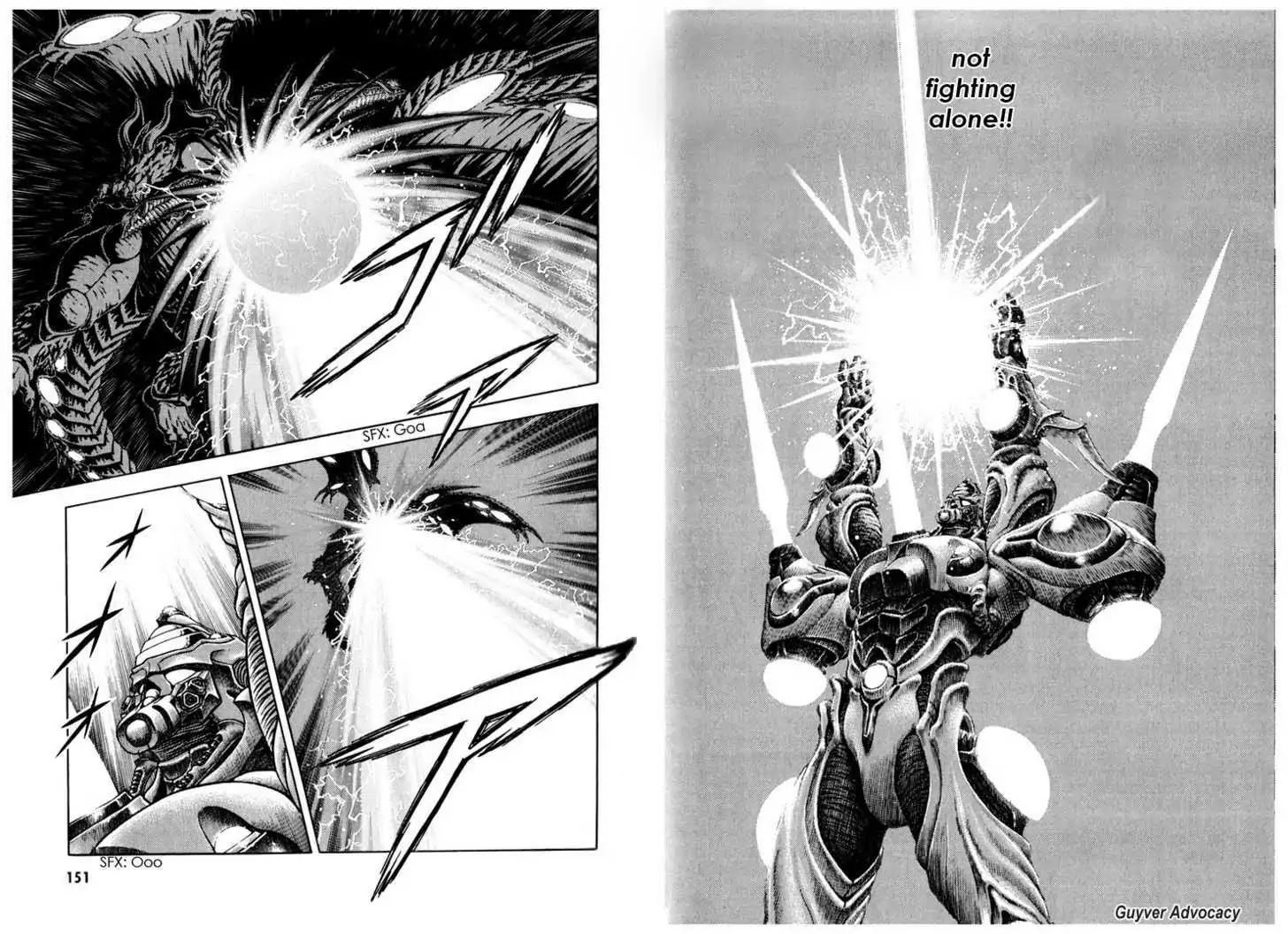 Guyver Chapter 159 page 13 - Chapter 159: In the Gap of Heaven and Earth
