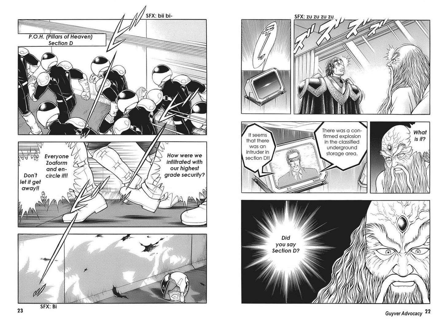 Guyver Chapter 161 page 12 - Chapter 161 : New Bio-Booster