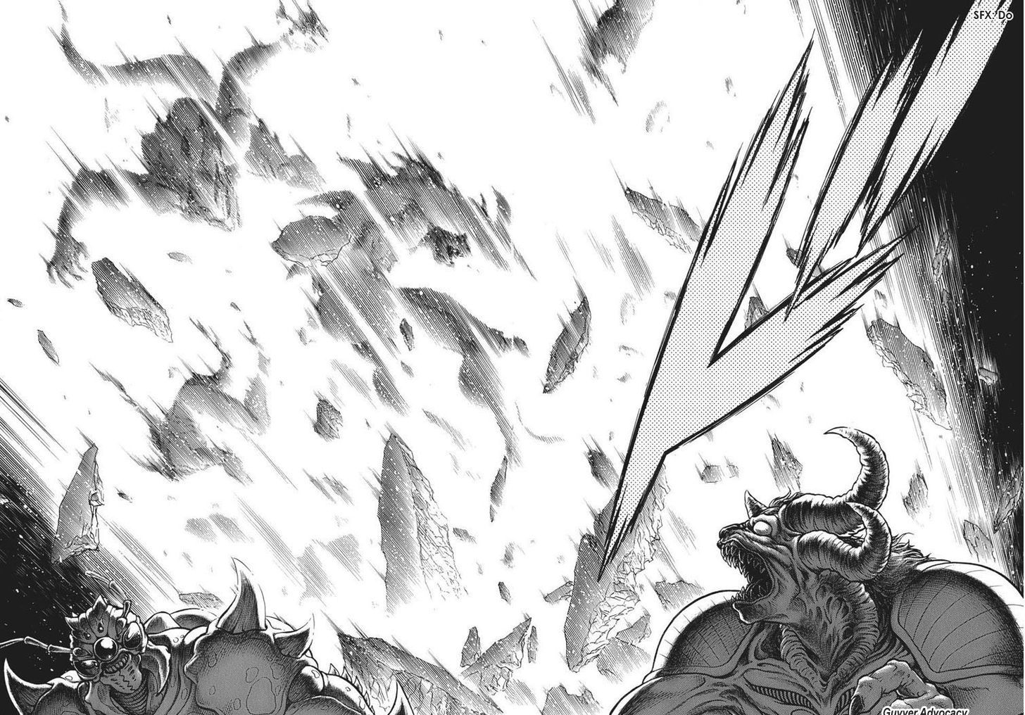 Guyver Chapter 162 page 10 - Chapter 162 : Furious Attack! Female Guyver!