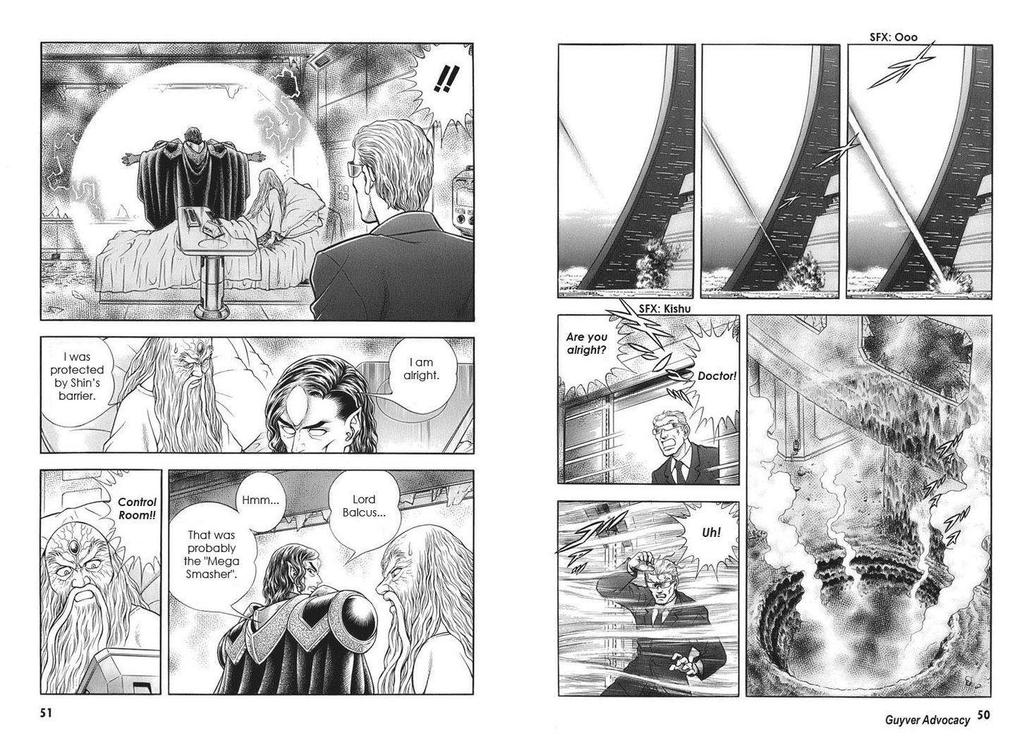 Guyver Chapter 162 page 12 - Chapter 162 : Furious Attack! Female Guyver!