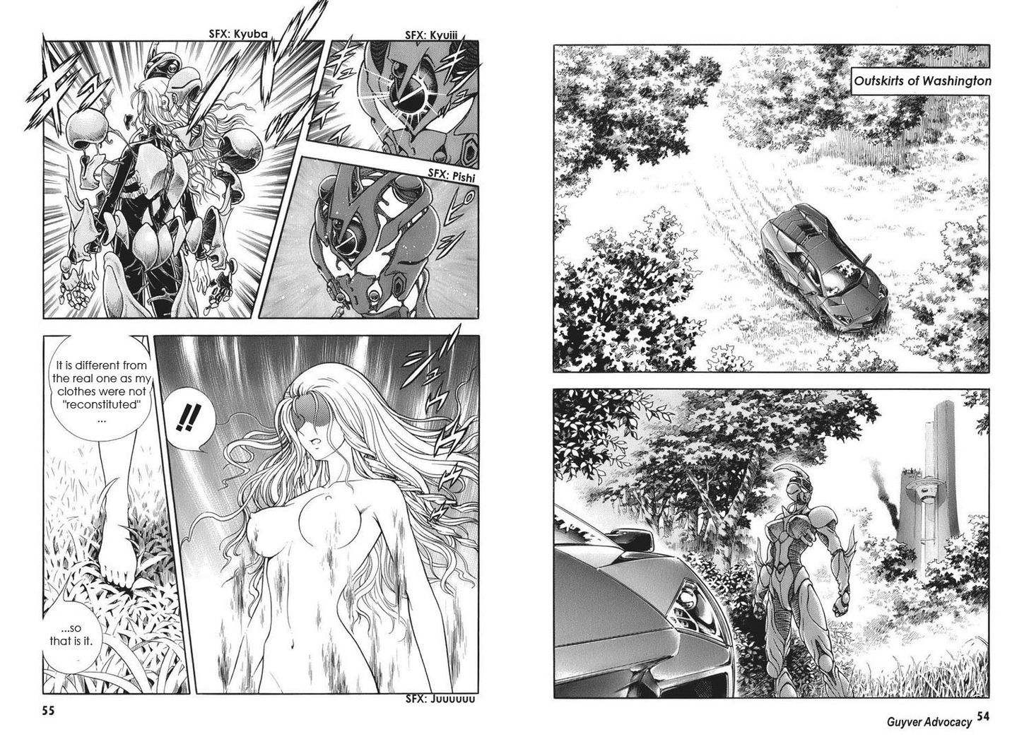 Guyver Chapter 162 page 14 - Chapter 162 : Furious Attack! Female Guyver!