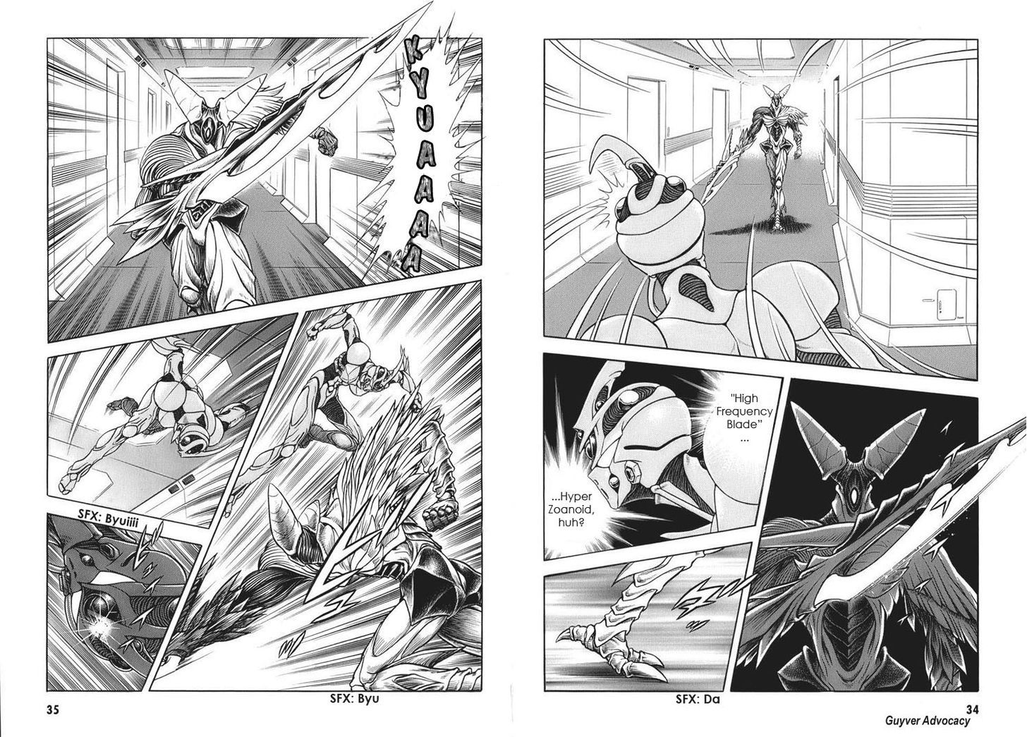 Guyver Chapter 162 page 4 - Chapter 162 : Furious Attack! Female Guyver!