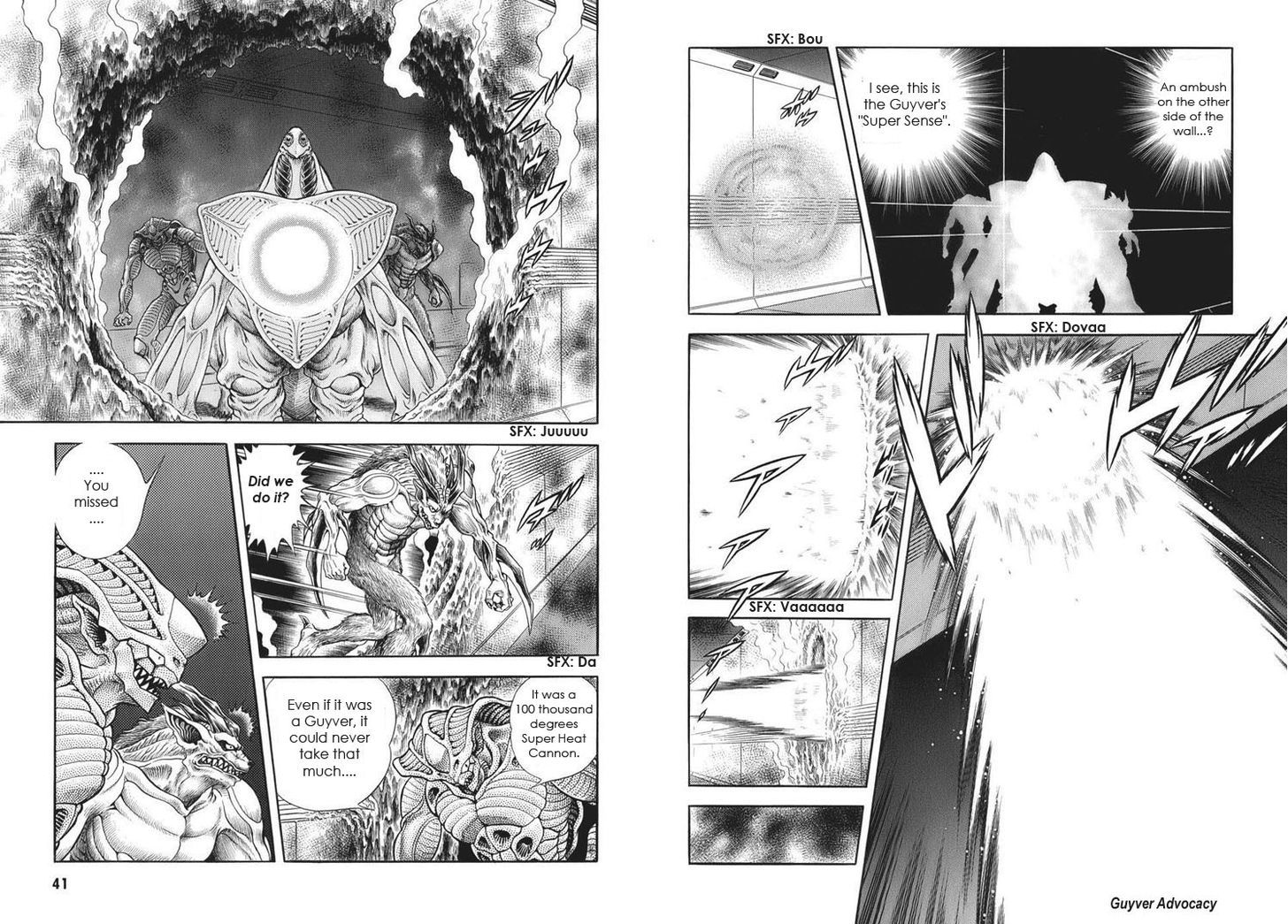 Guyver Chapter 162 page 7 - Chapter 162 : Furious Attack! Female Guyver!