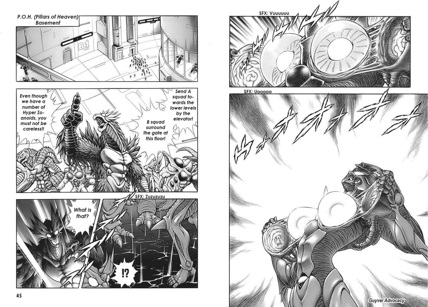Guyver Chapter 162 page 9 - Chapter 162 : Furious Attack! Female Guyver!