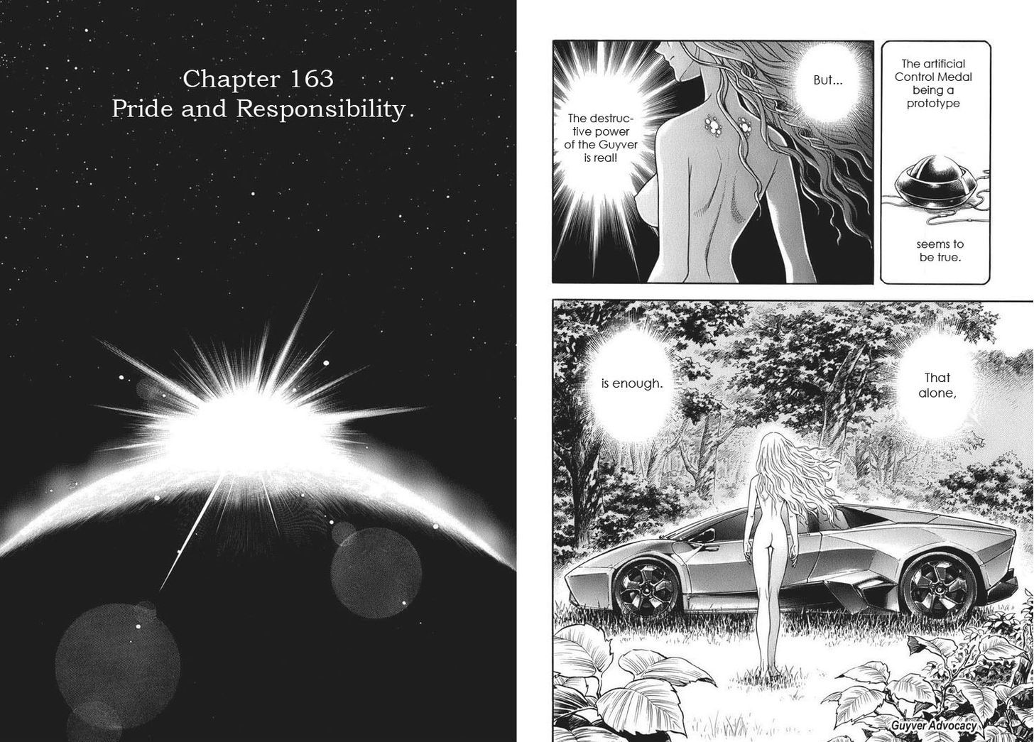 Guyver Chapter 163 page 1 - Chapter 163 : Pride and Responsibility