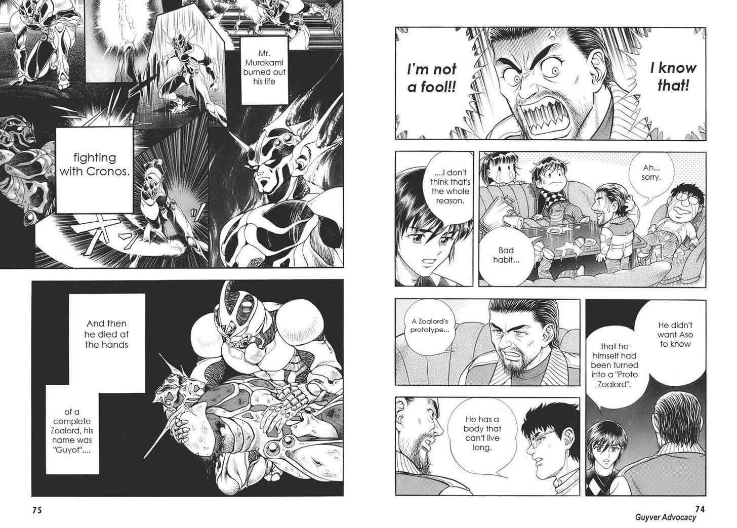 Guyver Chapter 163 page 10 - Chapter 163 : Pride and Responsibility