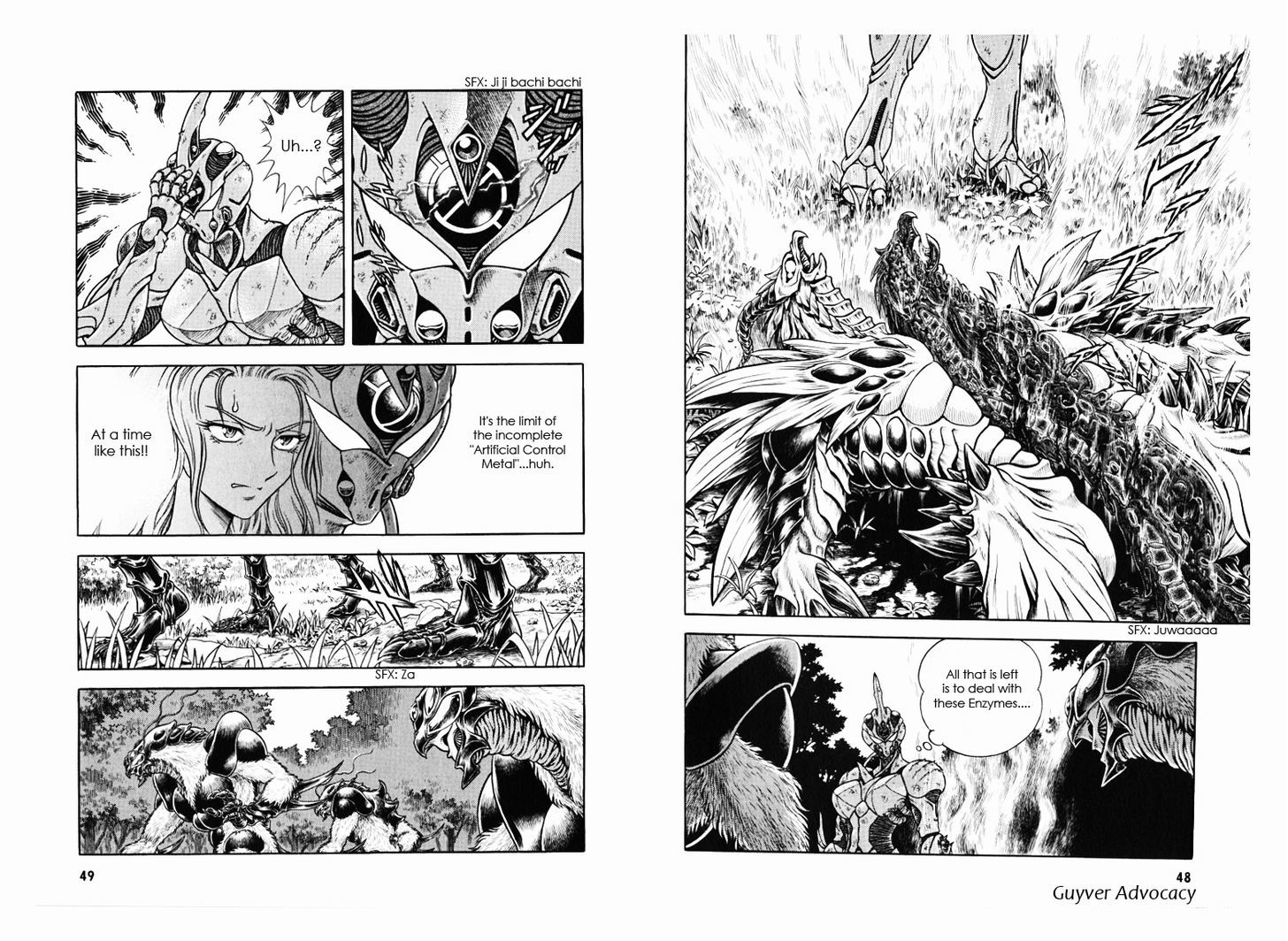 Guyver Chapter 169 page 11 - Chapter 169 : Scarred Battle Princess