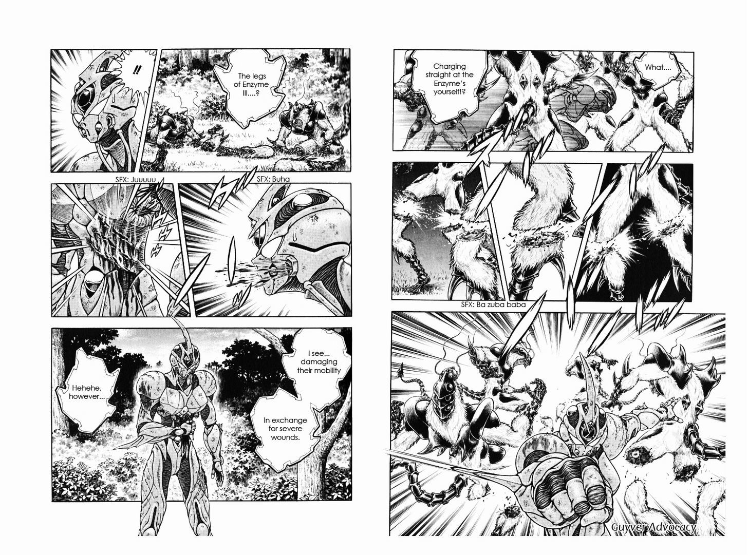 Guyver Chapter 169 page 5 - Chapter 169 : Scarred Battle Princess