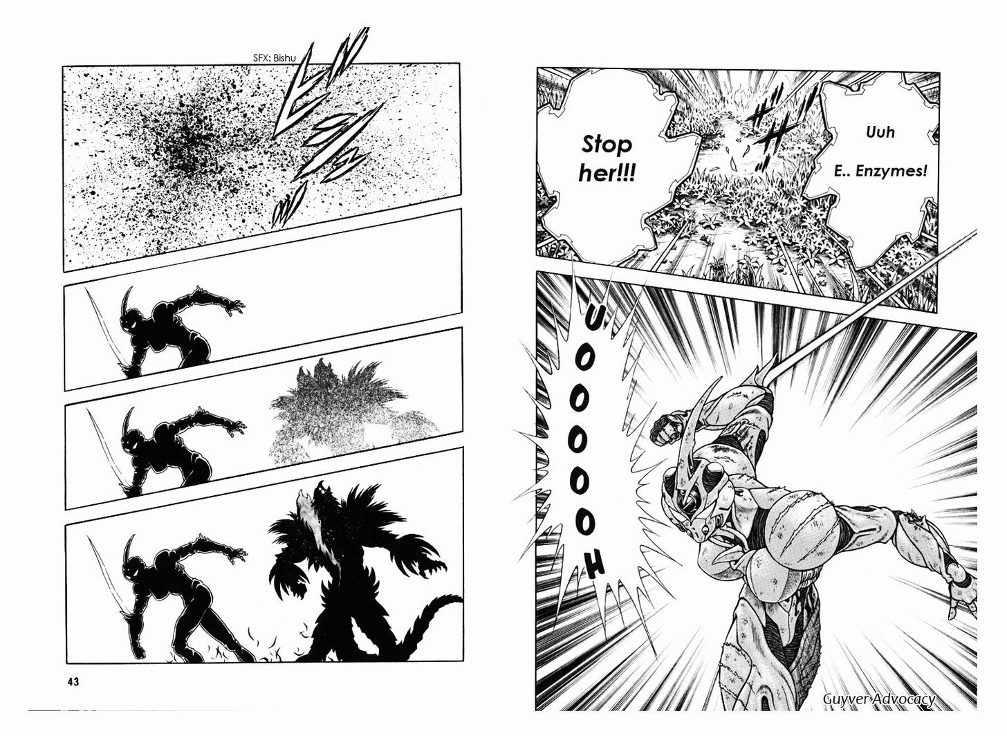Guyver Chapter 169 page 8 - Chapter 169 : Scarred Battle Princess