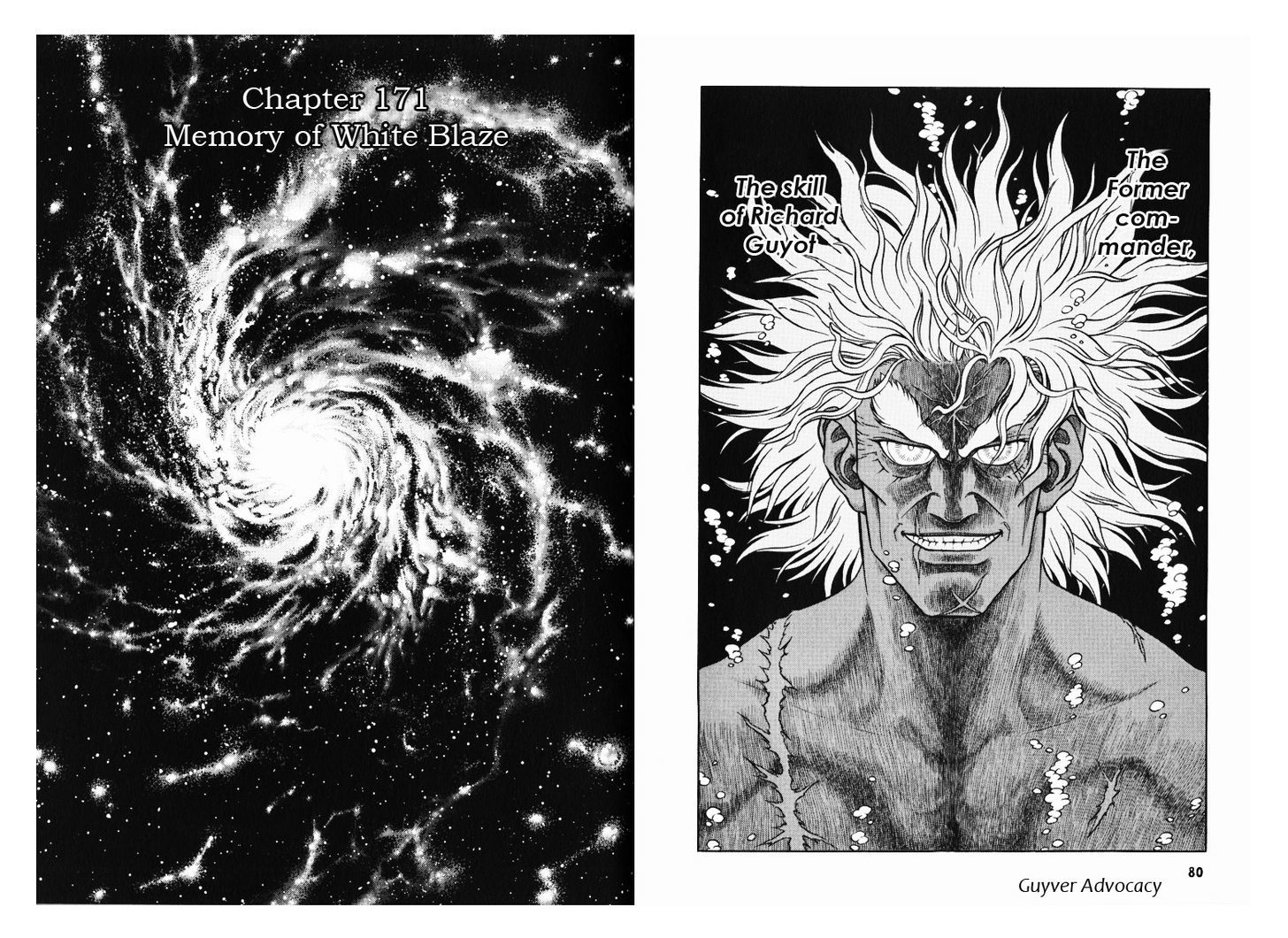 Guyver Chapter 171 page 1 - Chapter 171 : Memory of White Blaze