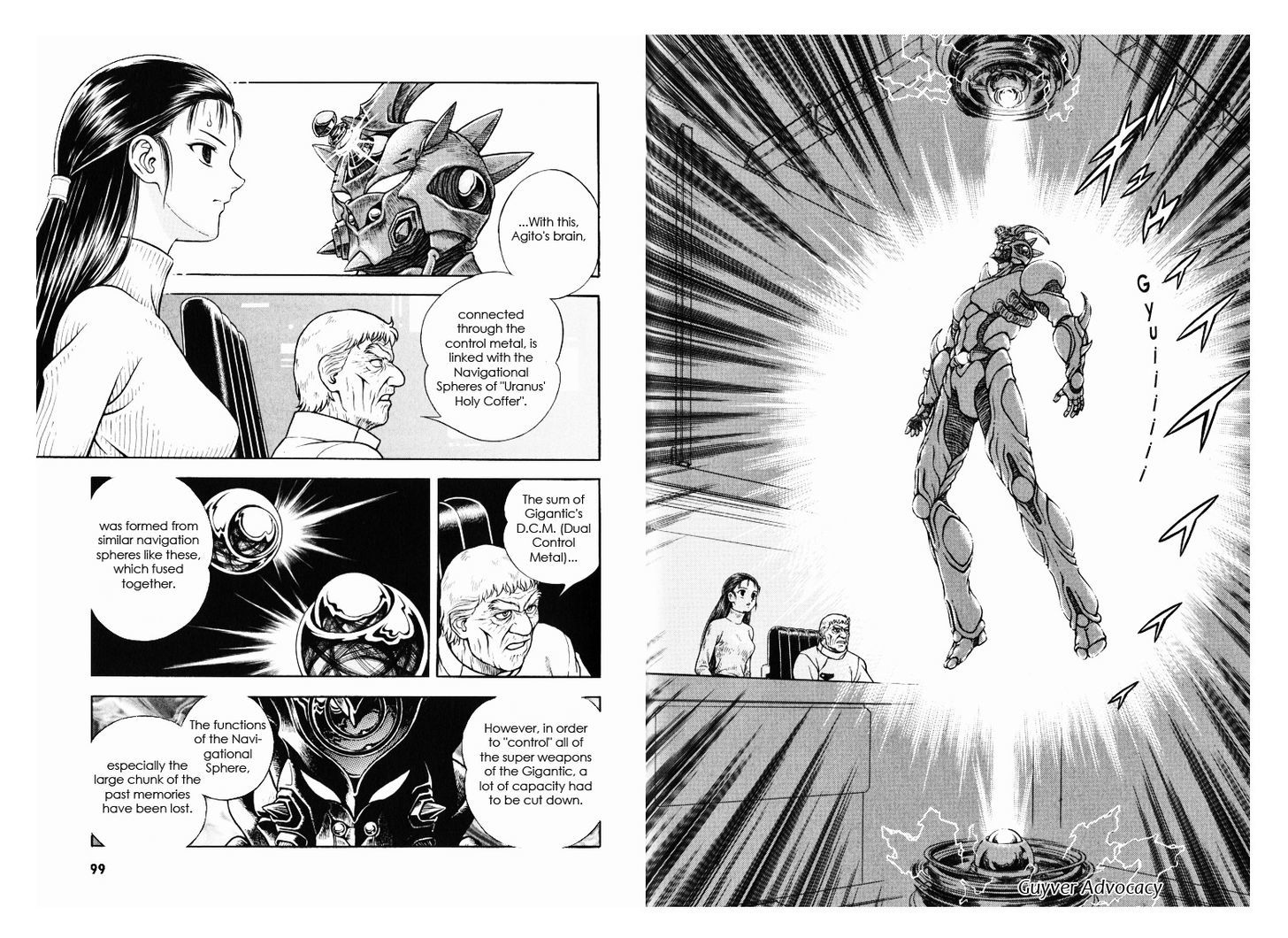 Guyver Chapter 171 page 10 - Chapter 171 : Memory of White Blaze