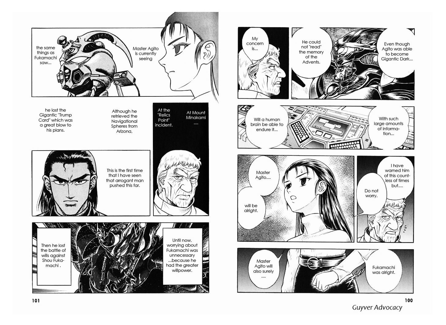 Guyver Chapter 171 page 11 - Chapter 171 : Memory of White Blaze