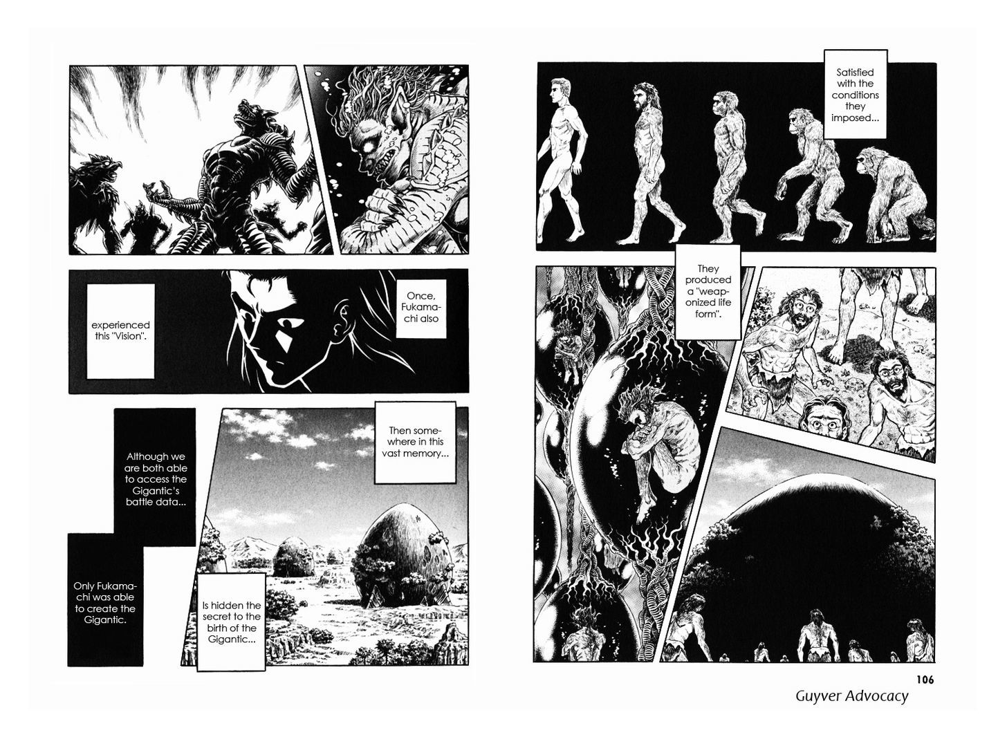 Guyver Chapter 171 page 14 - Chapter 171 : Memory of White Blaze