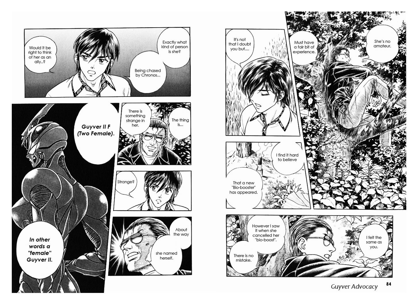 Guyver Chapter 171 page 3 - Chapter 171 : Memory of White Blaze