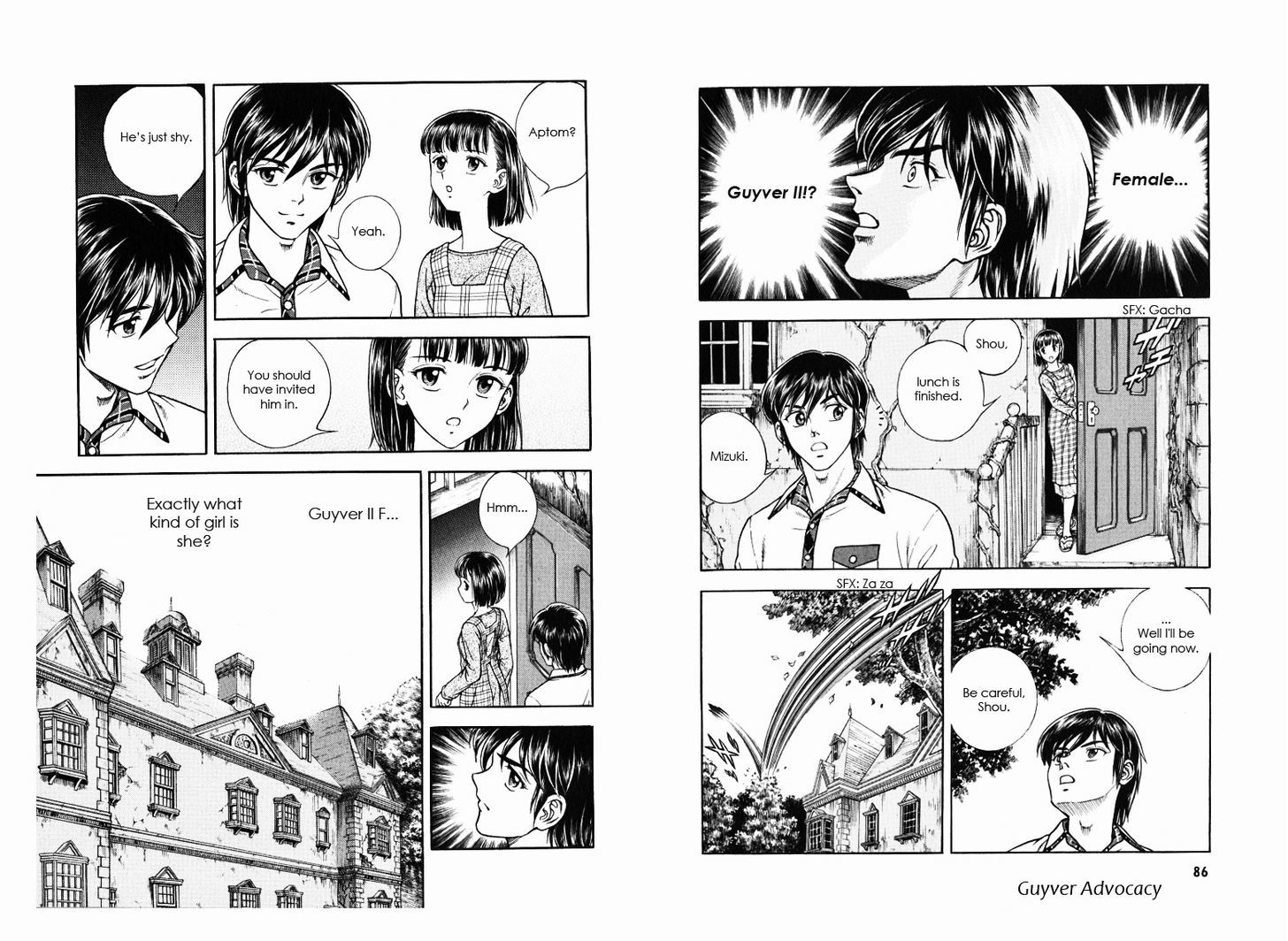 Guyver Chapter 171 page 4 - Chapter 171 : Memory of White Blaze