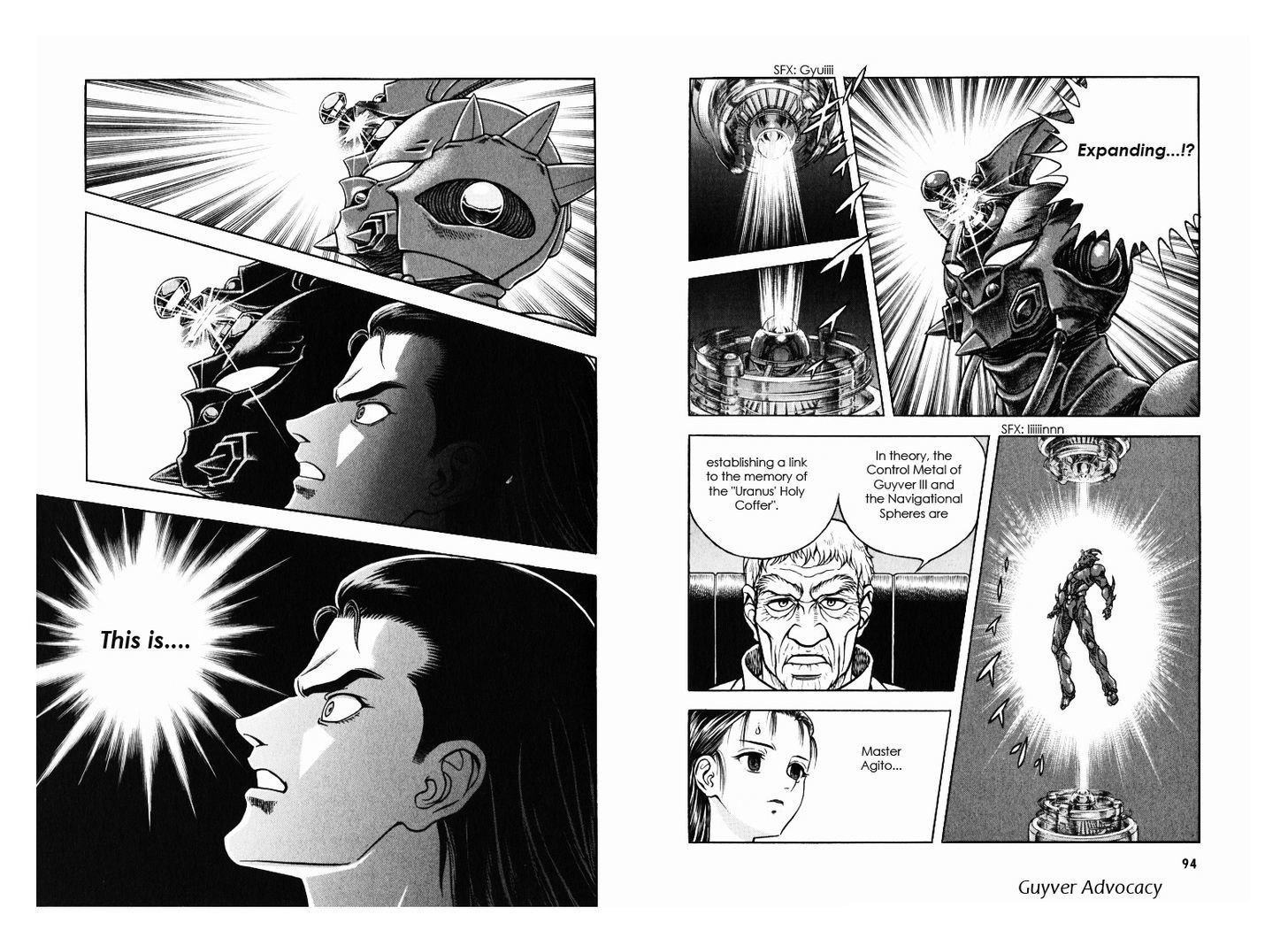 Guyver Chapter 171 page 8 - Chapter 171 : Memory of White Blaze