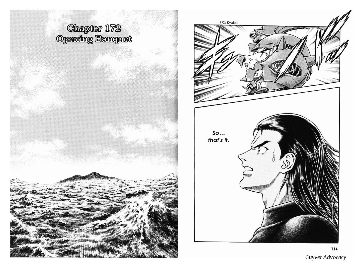 Guyver Chapter 172 page 1 - Chapter 172 : Opening Banquet