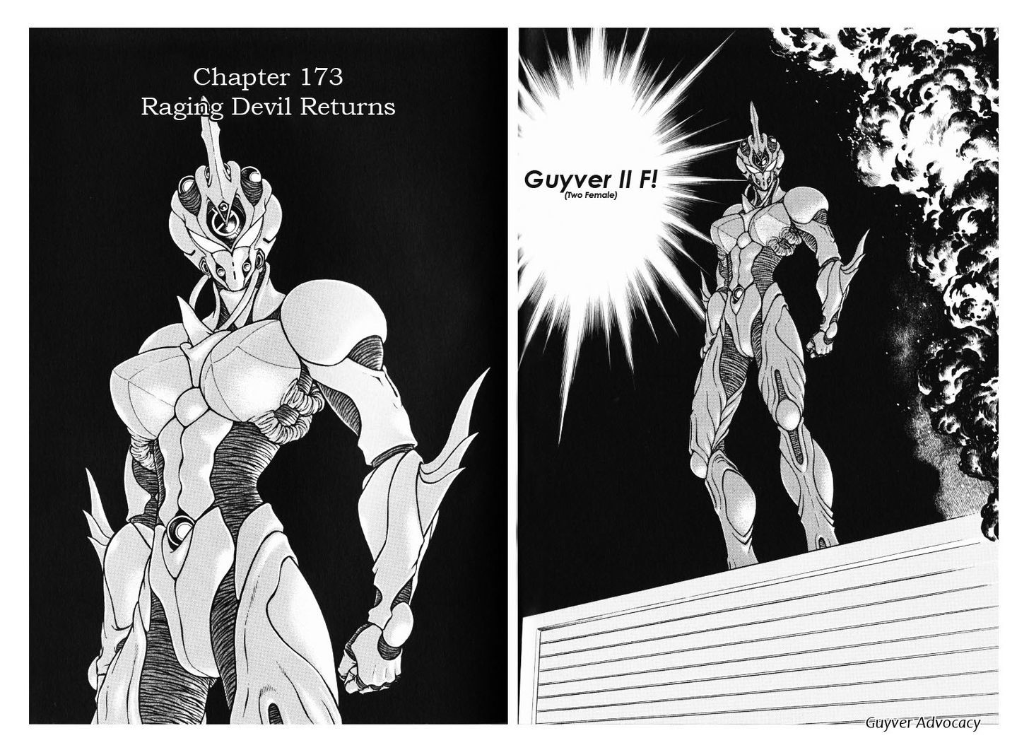 Guyver Chapter 173 page 1 - Chapter 173 : Raging Devil Returns