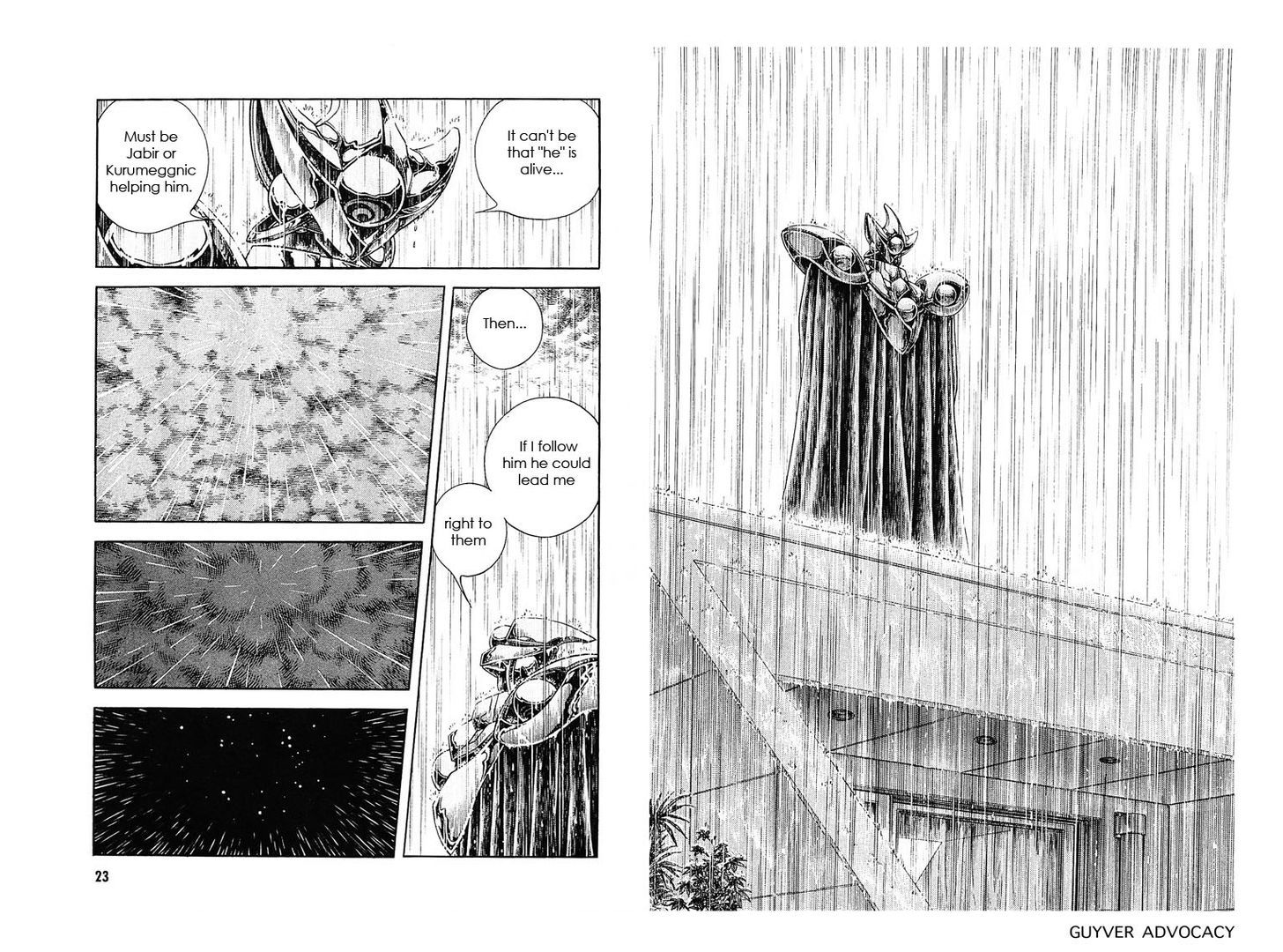 Guyver Chapter 174 page 12 - Chapter 174 : Coming Together of Shadows