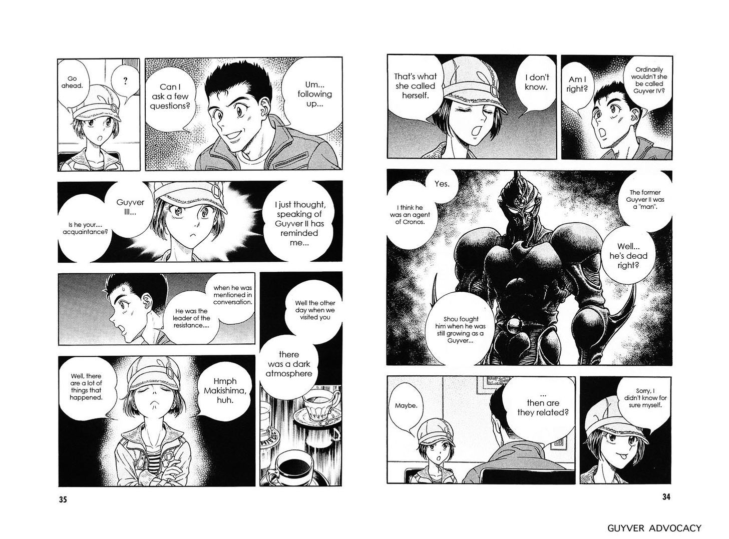 Guyver Chapter 174 page 18 - Chapter 174 : Coming Together of Shadows