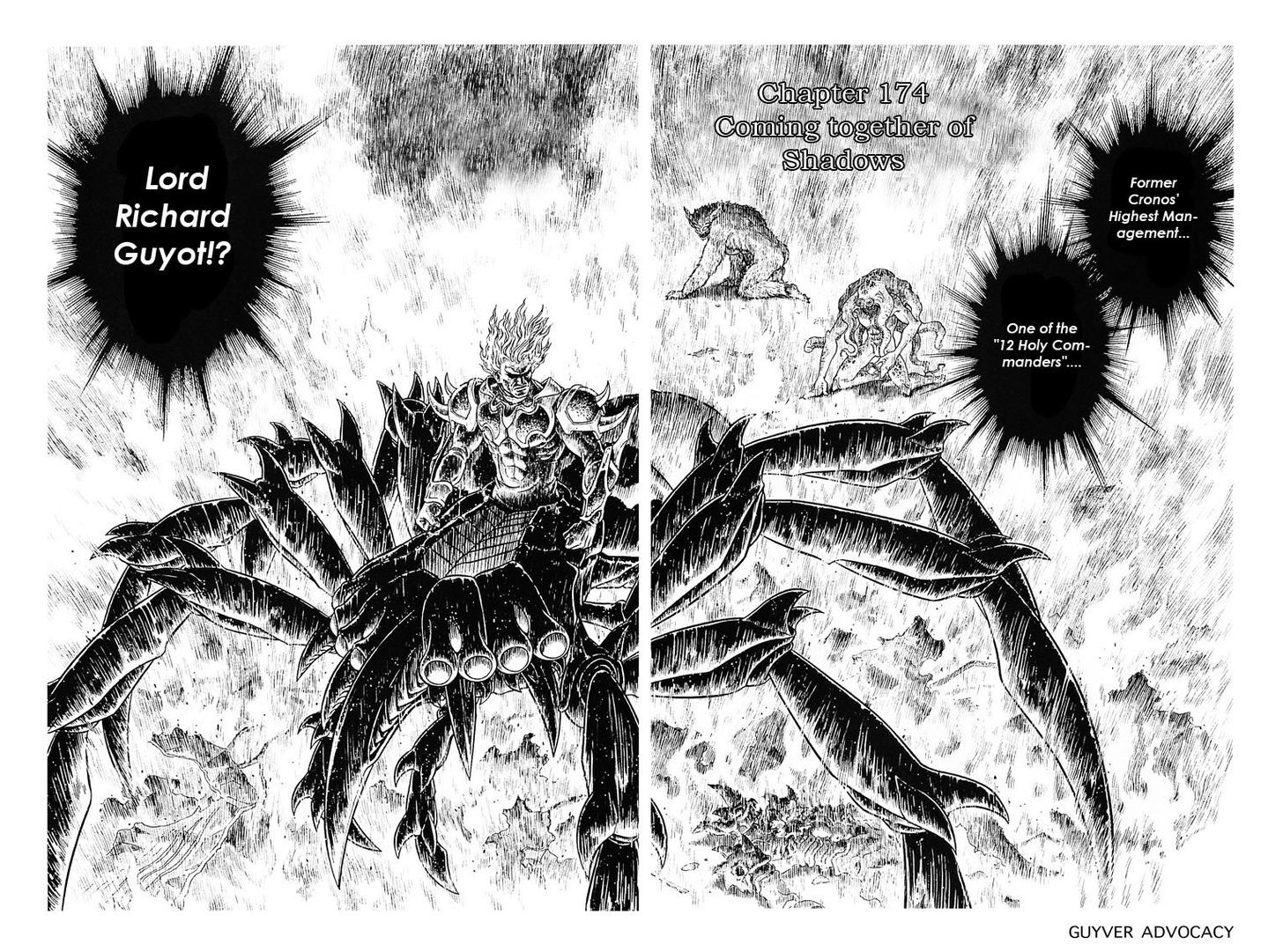 Guyver Chapter 174 page 4 - Chapter 174 : Coming Together of Shadows