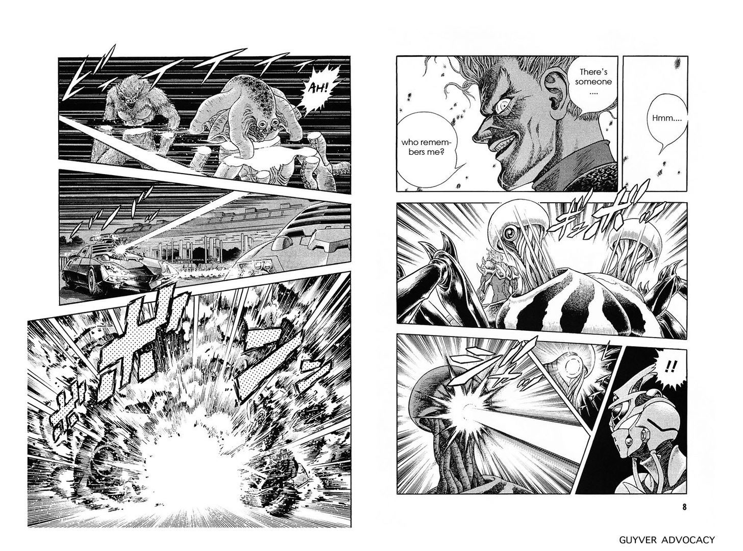 Guyver Chapter 174 page 5 - Chapter 174 : Coming Together of Shadows