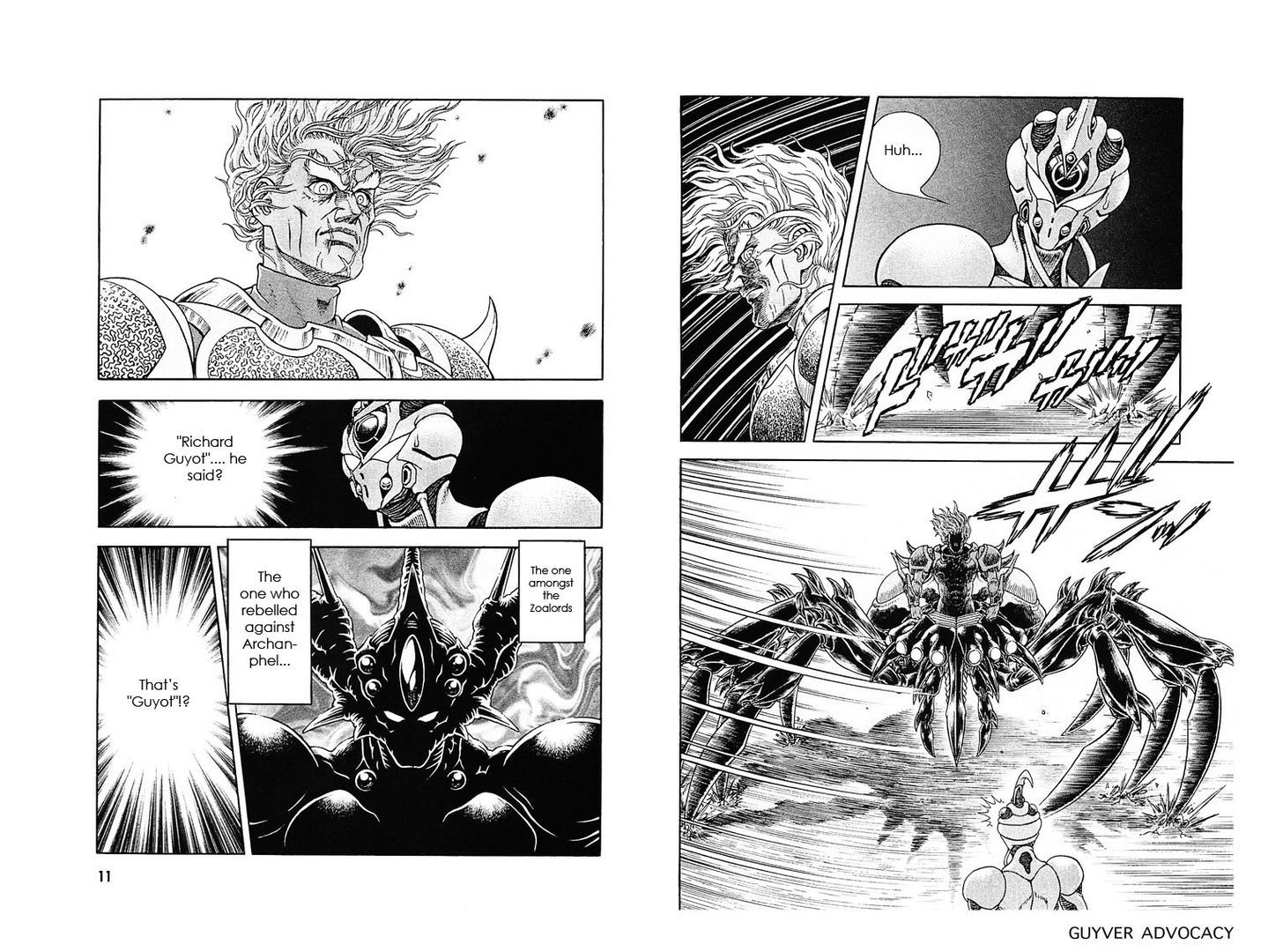 Guyver Chapter 174 page 6 - Chapter 174 : Coming Together of Shadows