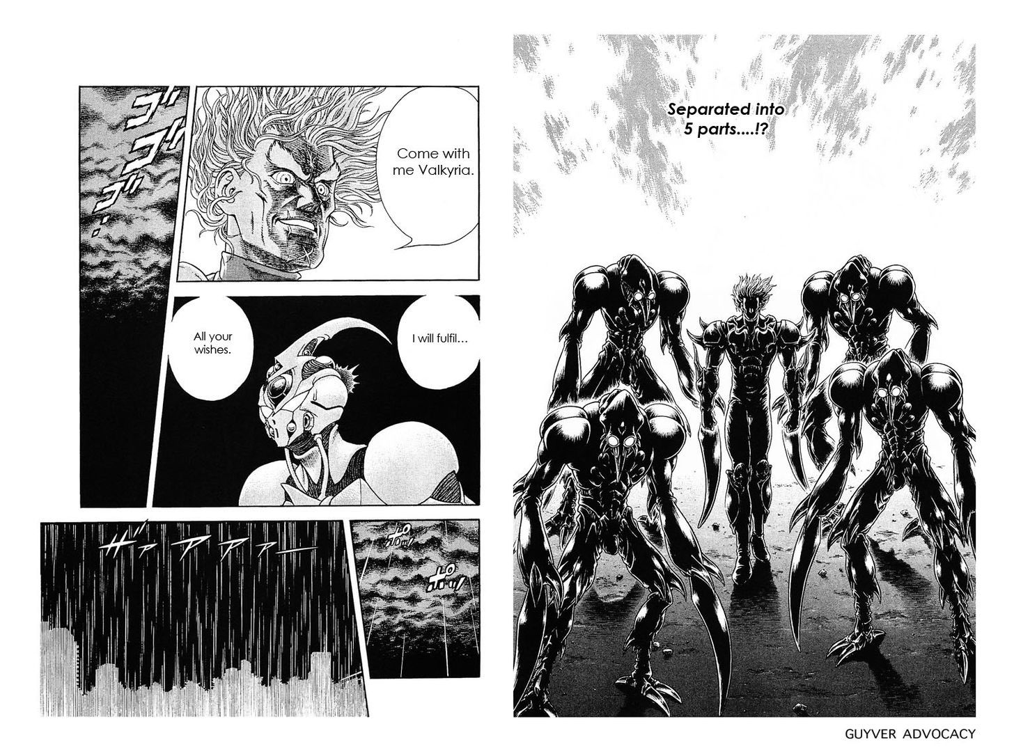 Guyver Chapter 174 page 8 - Chapter 174 : Coming Together of Shadows