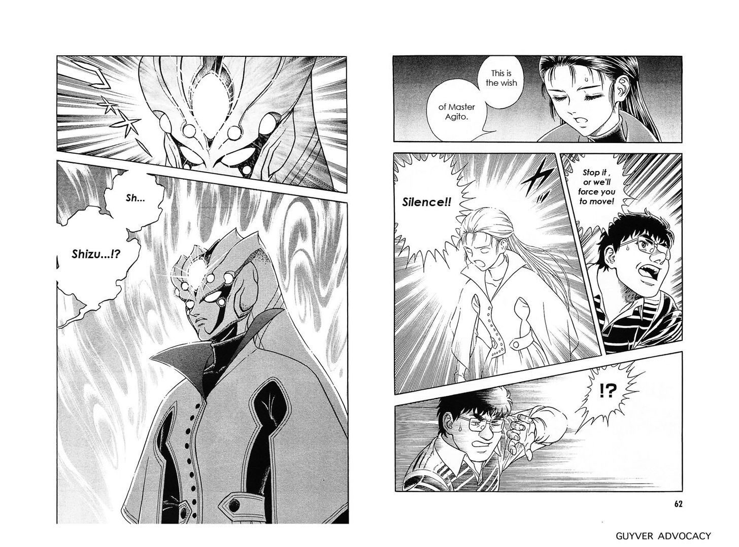 Guyver Chapter 175 page 12 - Chapter 175 : Agito, and then Shizu
