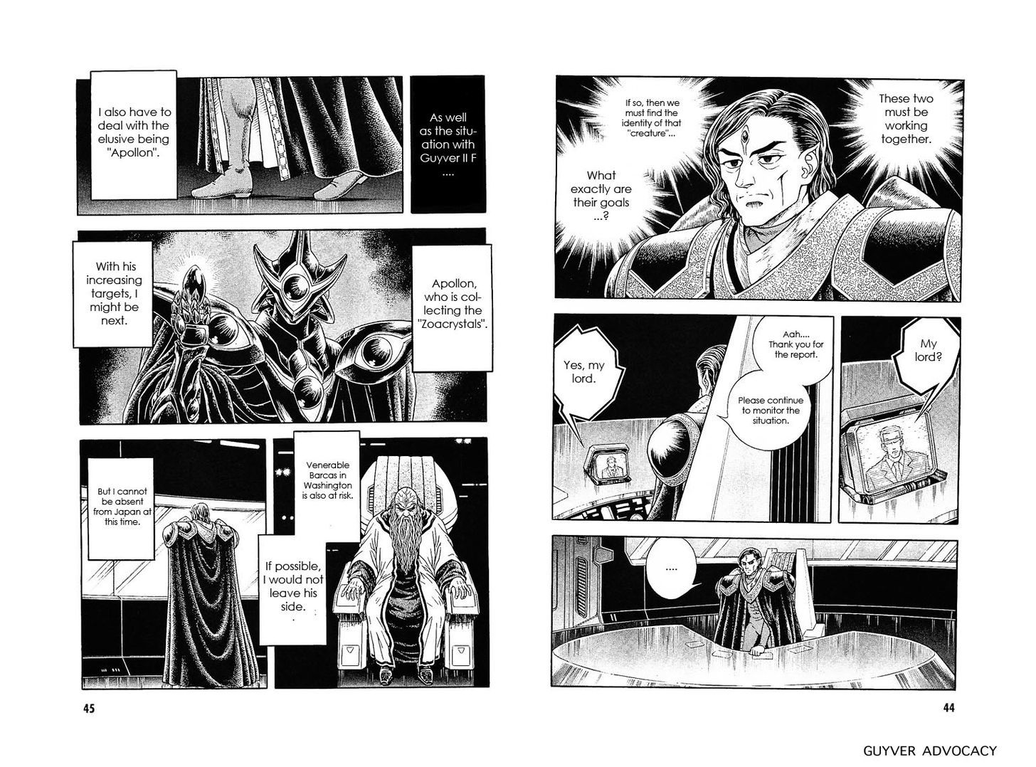 Guyver Chapter 175 page 3 - Chapter 175 : Agito, and then Shizu