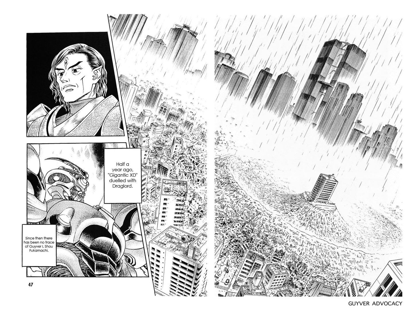 Guyver Chapter 175 page 4 - Chapter 175 : Agito, and then Shizu