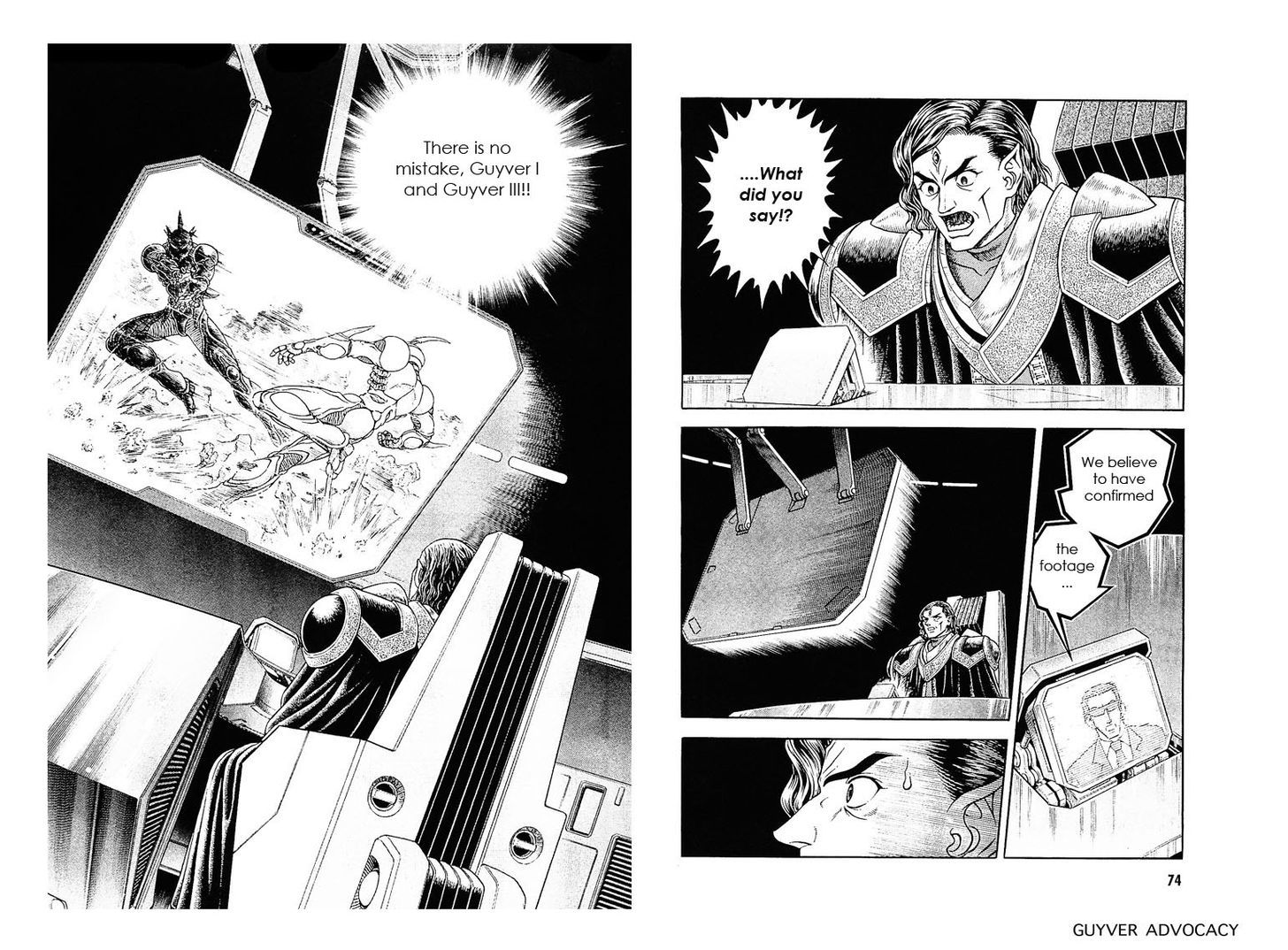 Guyver Chapter 176 page 2 - Chapter 176 : Clash! Guyver 1 vs Guyver 3