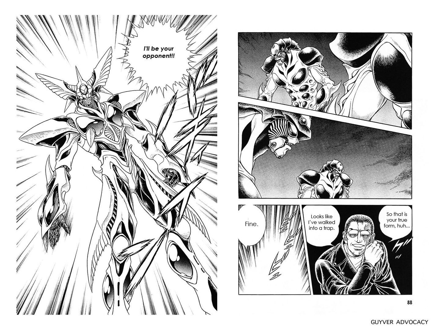 Guyver Chapter 176 page 9 - Chapter 176 : Clash! Guyver 1 vs Guyver 3