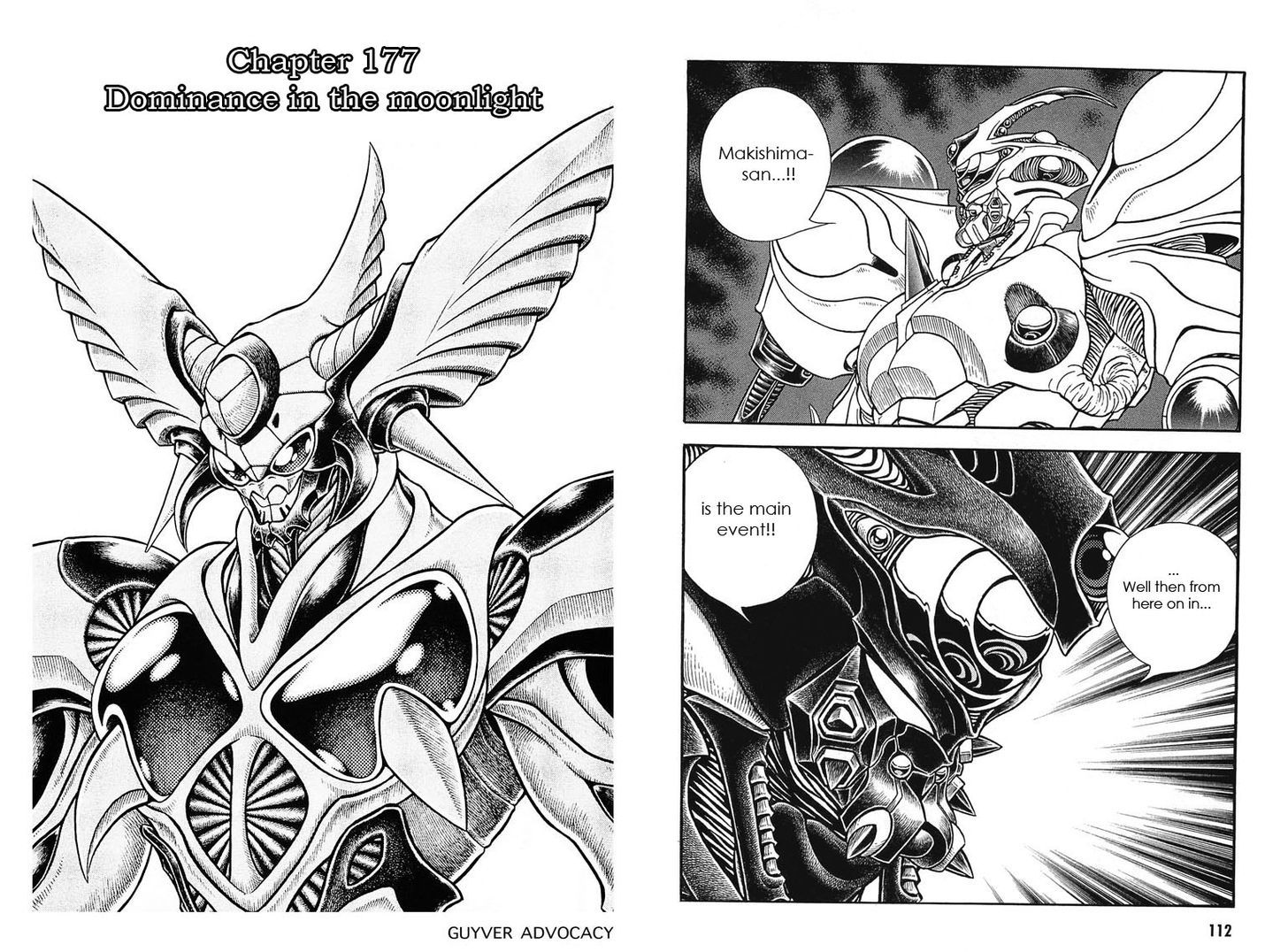 Guyver Chapter 177 page 1 - Chapter 177 : Dominance in the Moonlight