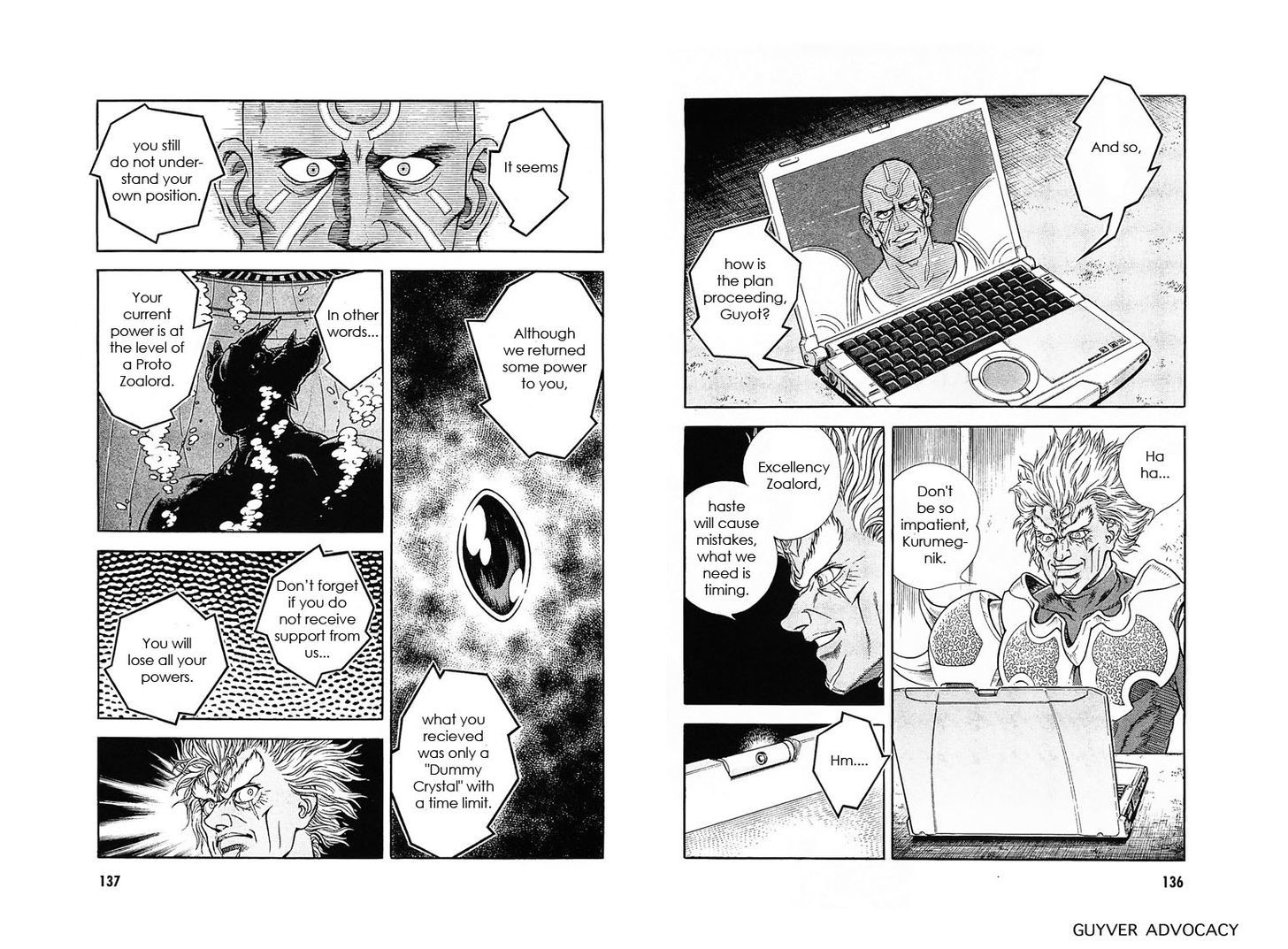 Guyver Chapter 177 page 13 - Chapter 177 : Dominance in the Moonlight