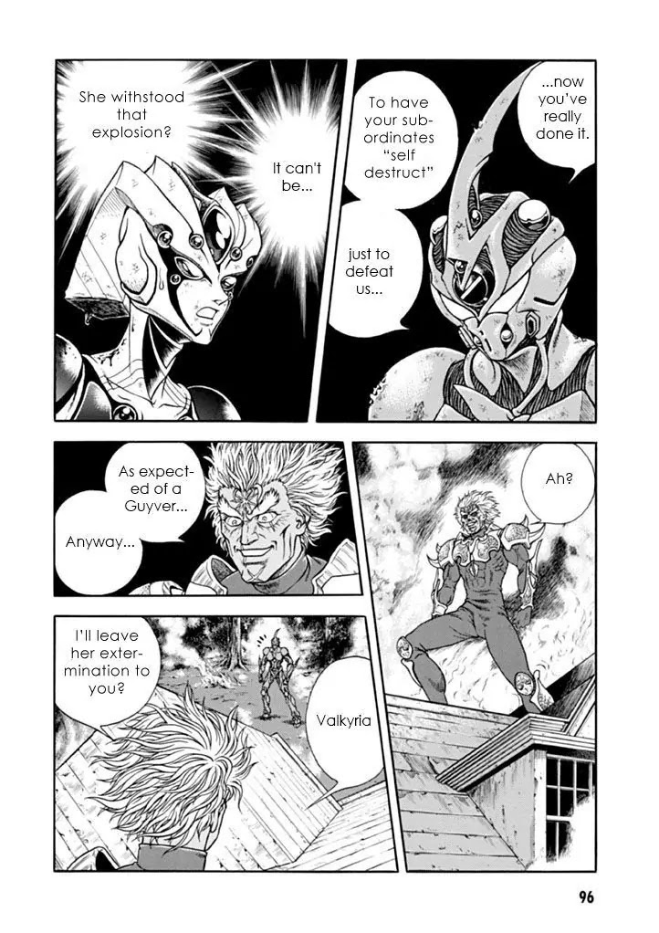 Guyver Chapter 181 page 21 - Chapter 181: Odagiri Mansion Blazes