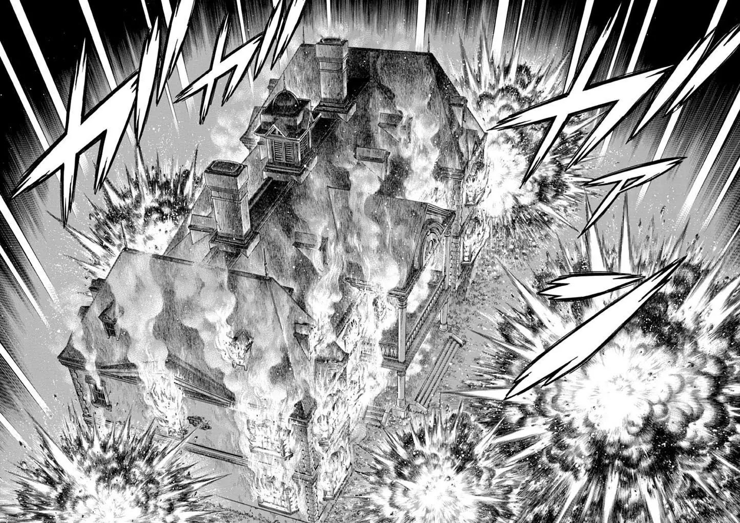Guyver Chapter 181 page 4 - Chapter 181: Odagiri Mansion Blazes