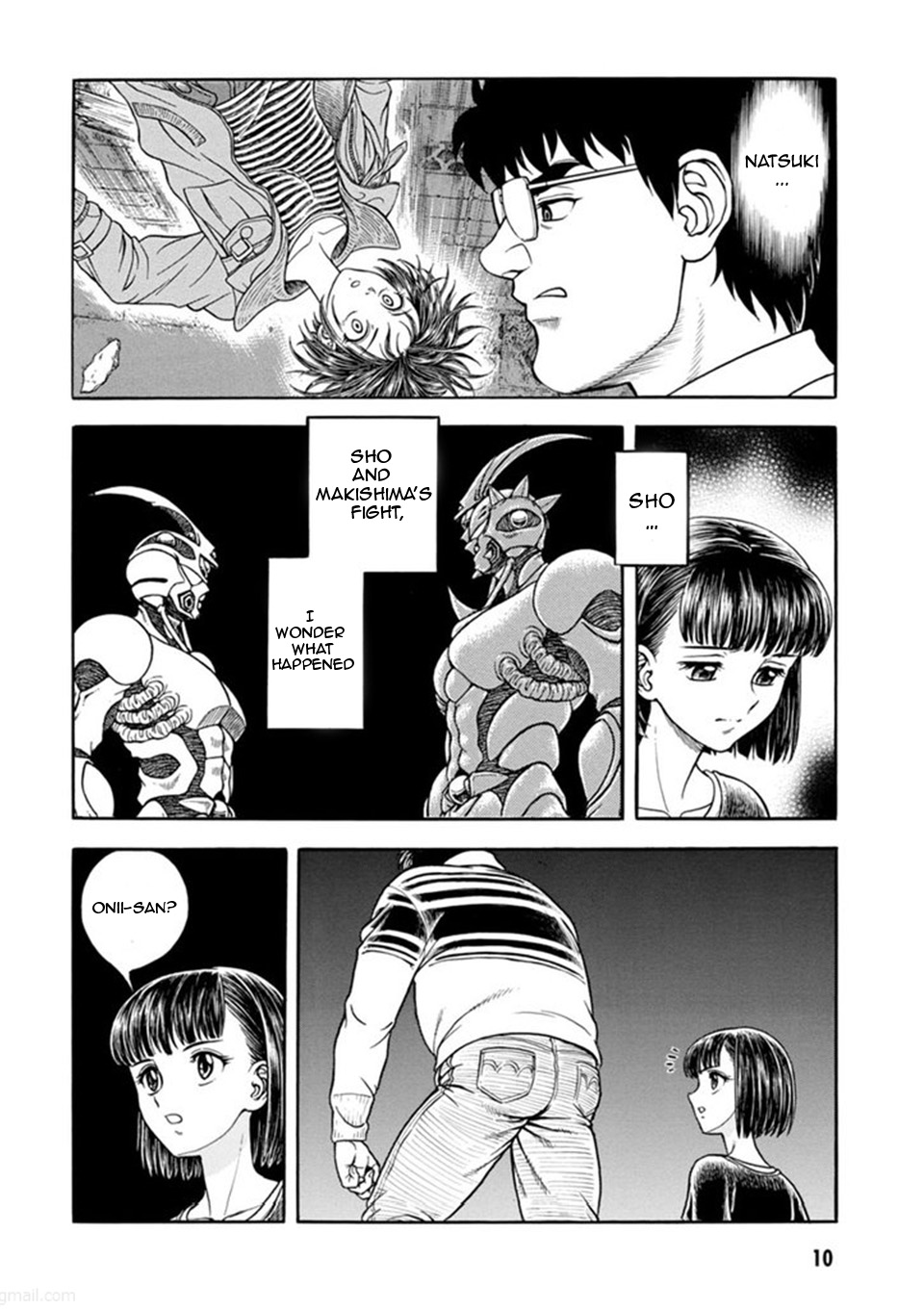 Guyver Chapter 184.3 page 11 - Chapter 184 v3 : The Mysterious Ancient Temple