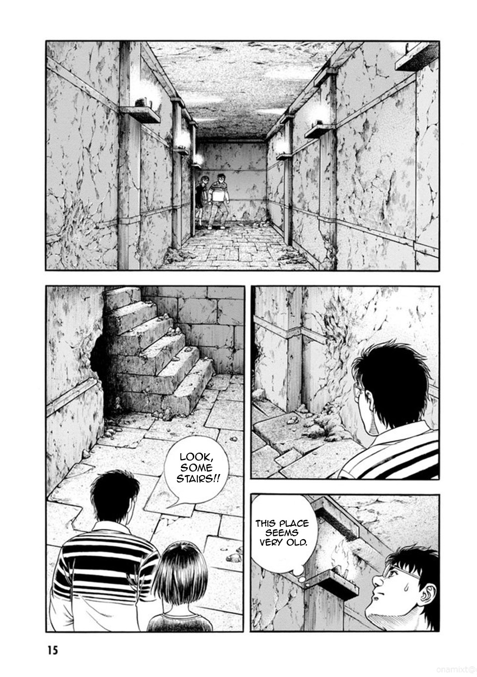 Guyver Chapter 184.3 page 16 - Chapter 184 v3 : The Mysterious Ancient Temple