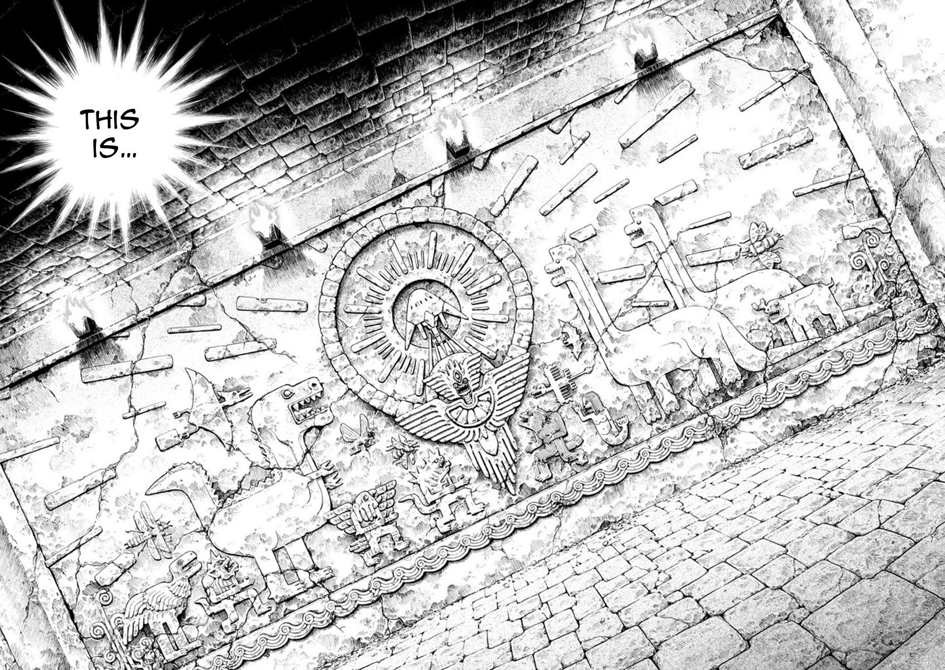 Guyver Chapter 184.3 page 19 - Chapter 184 v3 : The Mysterious Ancient Temple