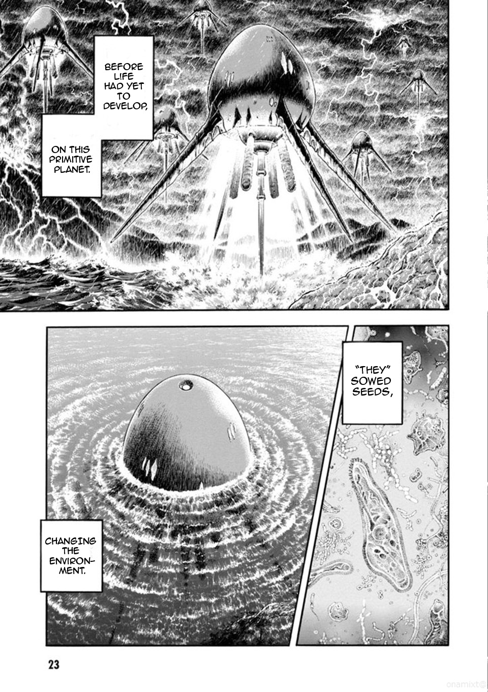 Guyver Chapter 184.3 page 23 - Chapter 184 v3 : The Mysterious Ancient Temple