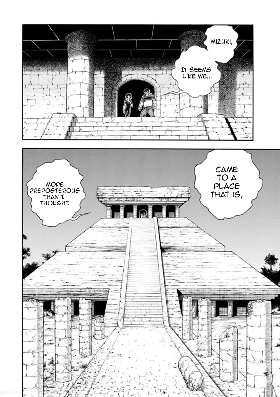 Guyver Chapter 184.3 page 34 - Chapter 184 v3 : The Mysterious Ancient Temple