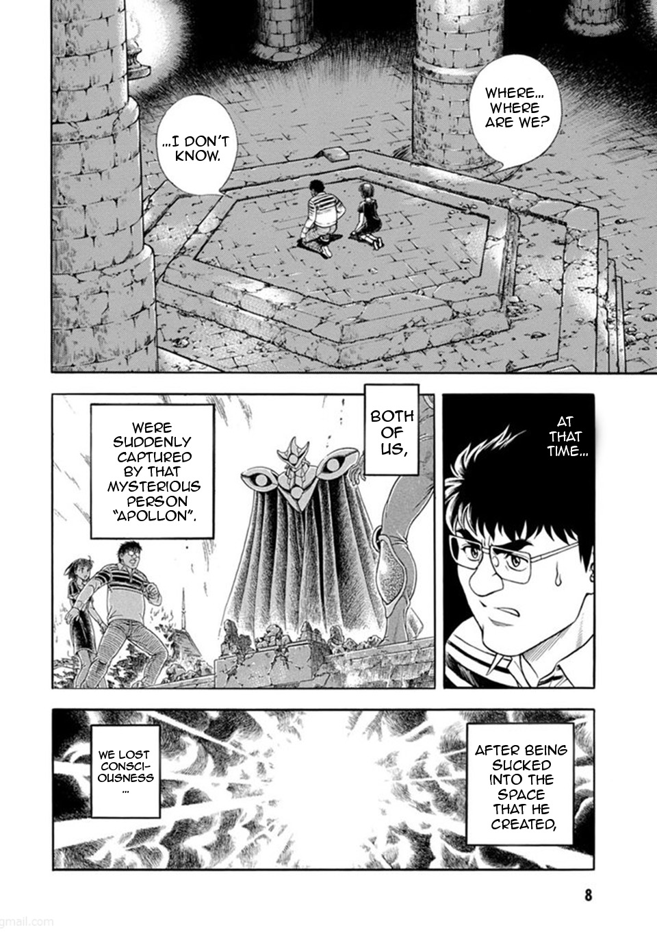 Guyver Chapter 184.3 page 9 - Chapter 184 v3 : The Mysterious Ancient Temple