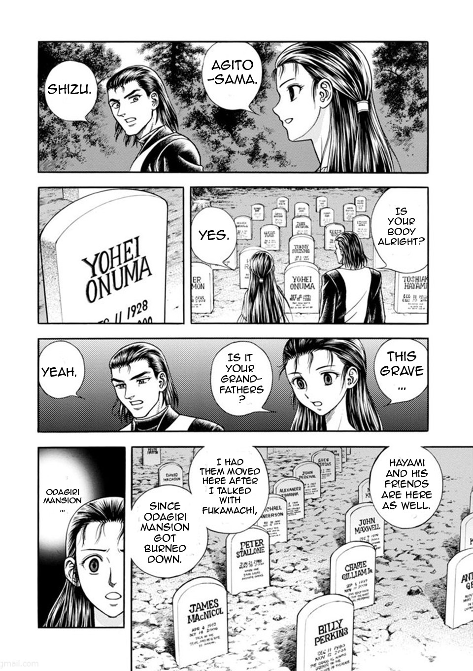 Guyver Chapter 185 page 11 - Chapter 185 v3 : Cemetery